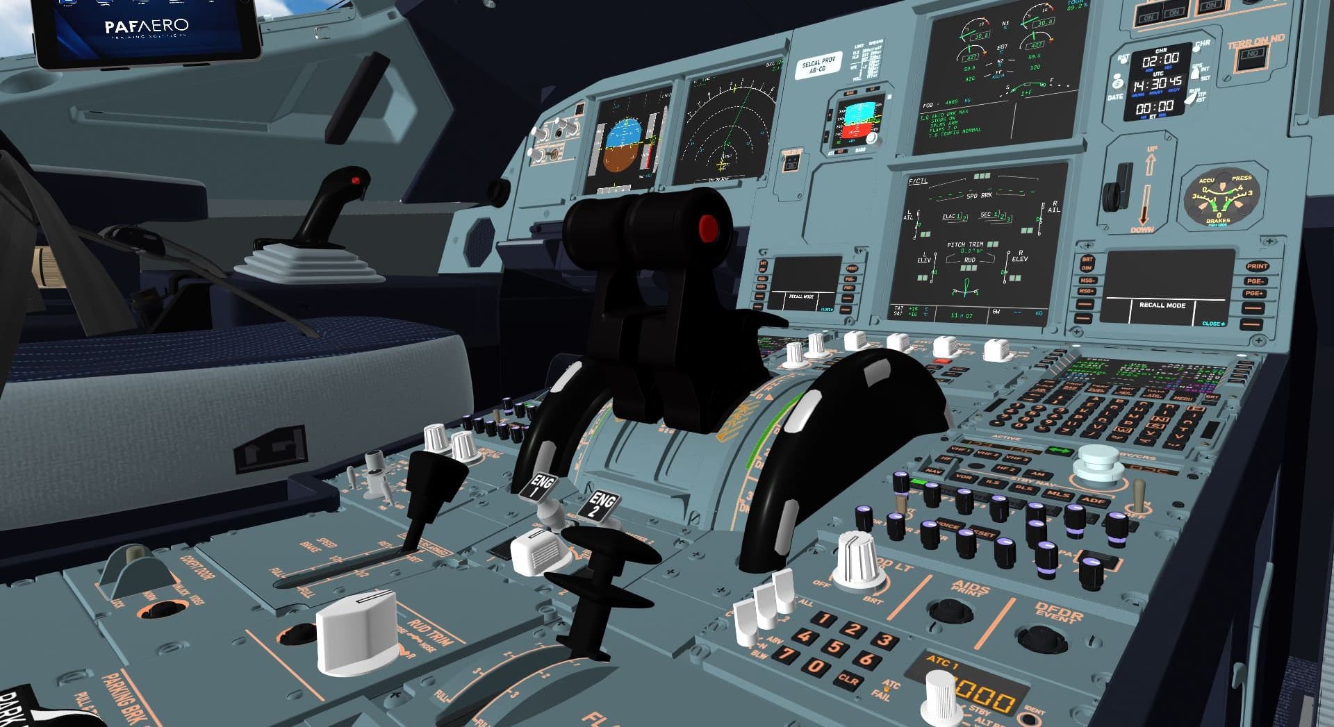 Cockpit Guide: interactive panels